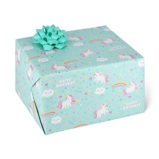 Legami - Wrapping Paper - 2 Metre Roll - Unicorn