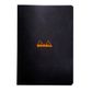 Rhodia - Cahier Notebook - A4 - 5 x 5 Grid - Black