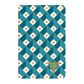 Clairefontaine - Neo Deco Collection - Sewn Spine Notebook - Pocket - Ruled - Cubes Duck Blue