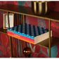 Clairefontaine - Neo Deco Collection - Sewn Spine Notebook - Pocket - Ruled - Cubes Duck Blue