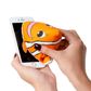 Thinking Gifts - Plusheez - 2-in-1 Phone Holder & Screen Cleaner - Clown Fish