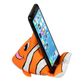 Thinking Gifts - Plusheez - 2-in-1 Phone Holder & Screen Cleaner - Clown Fish