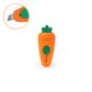 Legami - Mini Retractable Cutter - Carrot - Carrate Cutter Display Pack of 12 Pcs