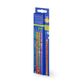 Legami - Set of 4 Scented Pencils - Smelling Good Display Pack of 12 Sets - Space