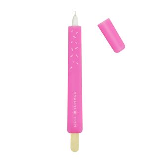 Legami Gel Pen - Hello Summer - Pink - Ice Pop  (ships as a Pk of 16 - ICEKIT1)