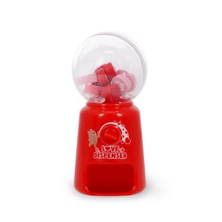 Legami - Mini Eraser Dispenser - Love Dispenser - Heart