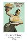 Istituto Fotocromo Italiano - 2026 Art Calendar - Medium Size 24 x 34 cm - Cucina Italiana (With Recipes)