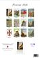 Istituto Fotocromo Italiano - 2026 Art Calendar - Medium Size 24 x 34 cm - Italia Firenze