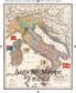 Istituto Fotocromo Italiano - 2026 Easel/Desk Calendar - Size 13.5 x 17 cm - Antiche Mappe