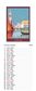 Istituto Fotocromo Italiano - 2026 Slim Calendar - Size 13.5 x 34 cm - Italia