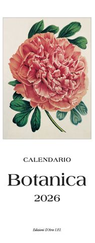 Istituto Fotocromo Italiano - 2026 Slim Calendar - Size 13.5 x 34 cm - Botanica