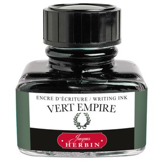 Jacques Herbin - D Writing Ink - 30mL Bottle - Vert Empire (Empire Green)