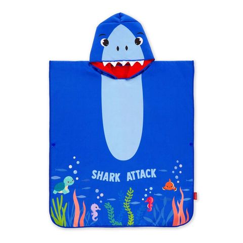Legami - Towelling Poncho For Kids - Shark