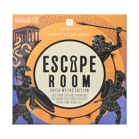 Talking Tables - Host Your Own - Family Escape Room Game - Greek Myths