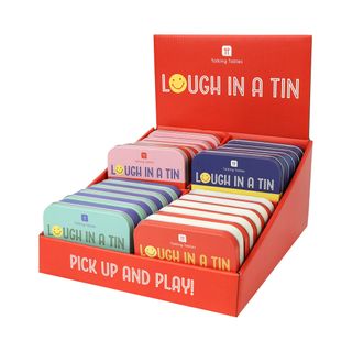 Talking Tables - Laugh In A Tin - Display of 20 (5 x 4 Games)