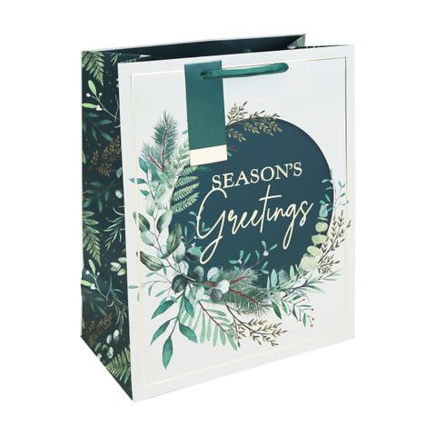 Eurowrap - Seasons Greeting - Large Gift Bag