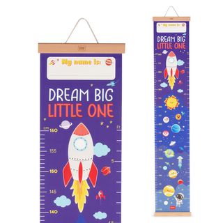 Legami - Wall-Hanging Height Chart - Dream Big, Little One - Space