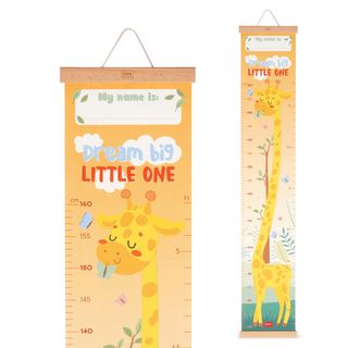 Legami - Wall-Hanging Height Chart - Dream Big, Little One - Giraffe