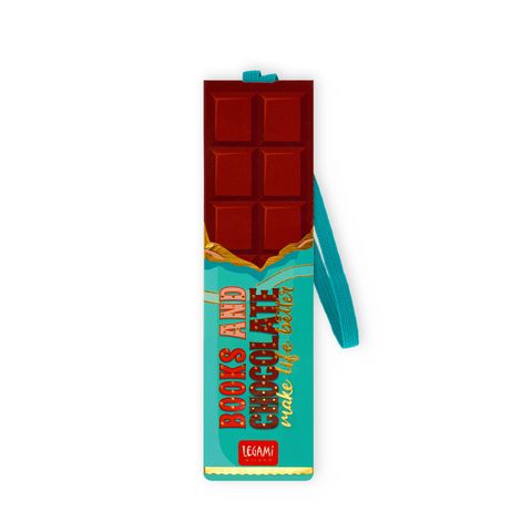 Legami - Bookmark With Elastic - Chocolate