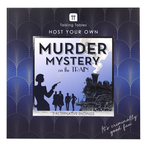 Talking Tables - Host Your Own - Murder Mystery On The Train - Version 2
