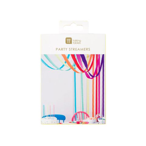 Talking Tables - Paper Streamers 7 Pack - Rainbow