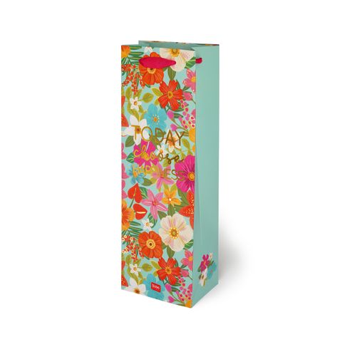 Legami - Gift Bag - Bottle - Flowers