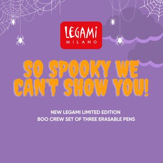 Legami - Set of 3 Erasable Gel Pen - The Boo Crew
