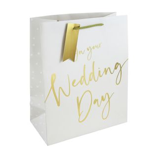 Eurowrap - Wedding Day Script - Large Gift Bag