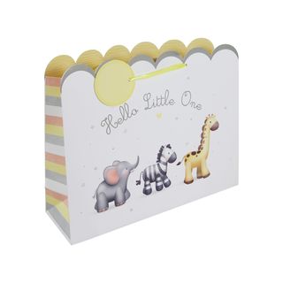Eurowrap - Baby Shopper - Gift Bag with Greeting Card