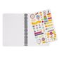 Legami - Spiral Notebook - Large - Lined - Travel Stickers