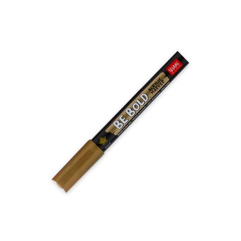 Legami - Acrylic Marker - Be Bold - Display Pack of 12 Pcs - Gold