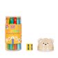 Legami - Set of 24 Colour Pencils with Sharpener - Teddy Friends - Teddy Bear