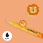 Legami - Gel Pen With Animal Decoration - Lovely Friends - Lion (ships as Pk of 15 - CPPKIT13)