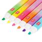 Legami - Set of 6 Dual Tip Pastel Highlighters - Meow