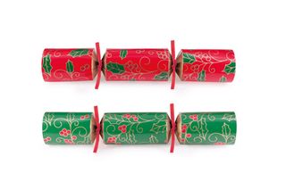 Celebration Crackers - Catering Crackers - 10 Inch - Swirling Holly - Carton of 50