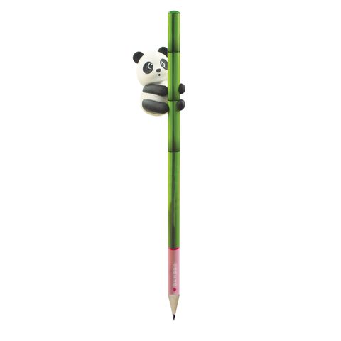 Legami - Pencil With Eraser - Panda - I Love Bamboo (Ships as Pk of 24 - PANKIT1)