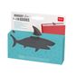 Legami - Shark Bookmark - Hungry For Books (Ships as Pk of 7 - SHARKIT1)