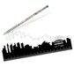 Legami - Ruler 20 cm - Follow The Skyline - Sydney (Ships as Pk of 12 - SRKIT19)