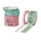 Legami - Set of 5 Paper Sticky Tapes - Cute Animals - (Ships as Display Pack of 6 TAPKIT7)