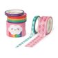 Legami - Set of 5 Paper Sticky Tapes - Rainbow - (Ships as Display Pack of 6 TAPKIT8)