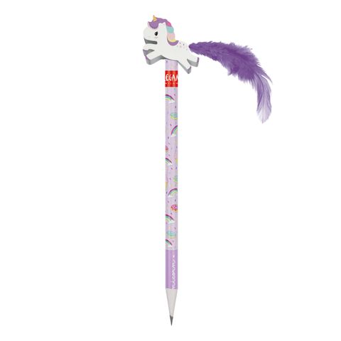 Legami - Pencil With Eraser - Unicorn (Ships as PK of 24 - UNIKIT1)