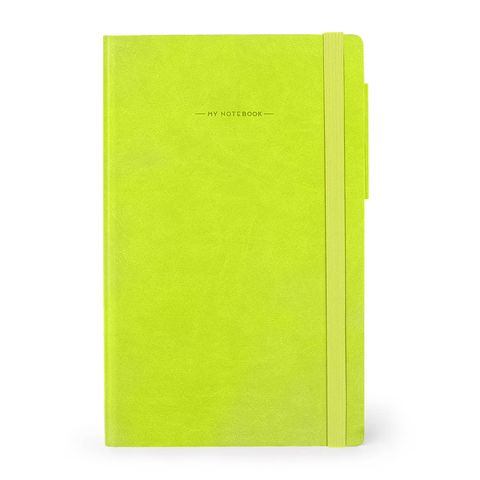 Legami - My Notebook - Medium (13 x 21cm) - Lined - Chartreuse