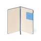 Legami - My Notebook - Medium (13 x 21cm) - Plain - Retro Blue