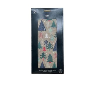 Celebration Crackers - Christmas Forest 50x70cm Folded Tissue (5pcs)