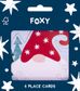 Foxy - Gonk - Place Cards - Pack of 6