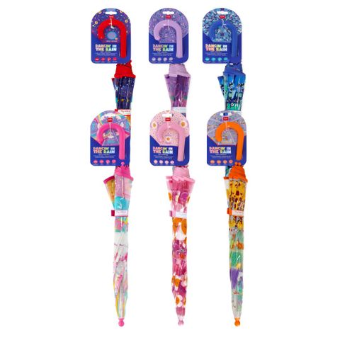Legami - Kid's Umbrellas - Assortment of 24 (6 Designs) with Free Display and 5% Discount *Conditions Apply