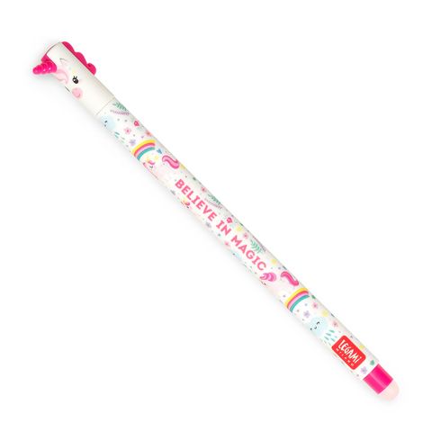 Legami - Erasable Gel Pen Single - Unicorn - Pink Ink (Ships as Pk 30 EPPINKIT13)