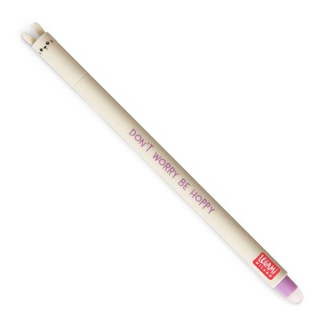 Legami - Erasable Gel Pen Single - Bunny - Purple Ink (Ships as Pk 30 - EPPURKIT11)