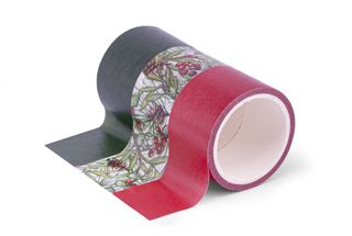 Celebration Crackers - Christmas Sprig - Paper Tape 5m x 25mm - Pack of 3*