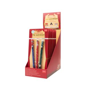 Legami - Set of 3 Erasable Gel Pen - Nutcracker, Ballerina & Mouse - Christmas 2025